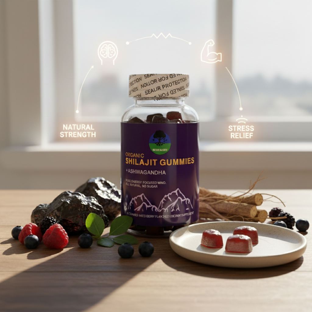 Shilajit & Ashwaghda Gummies